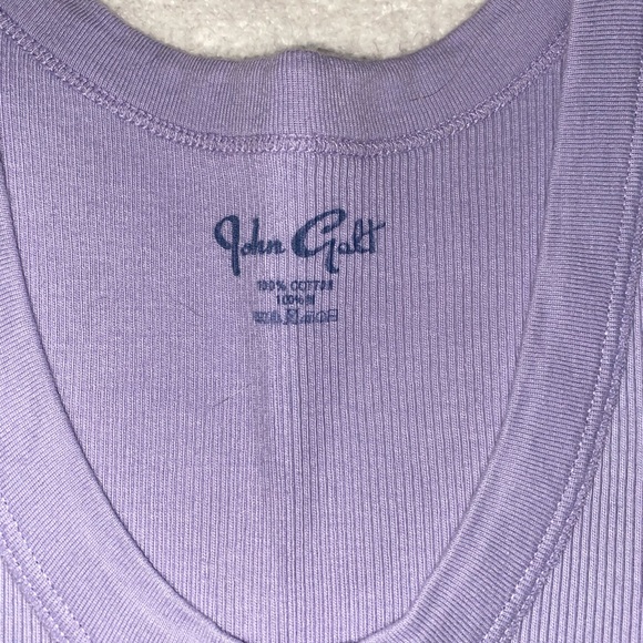 Brandy Melville purple lilac cropped connor ribbed tank - Picture 5 of 5